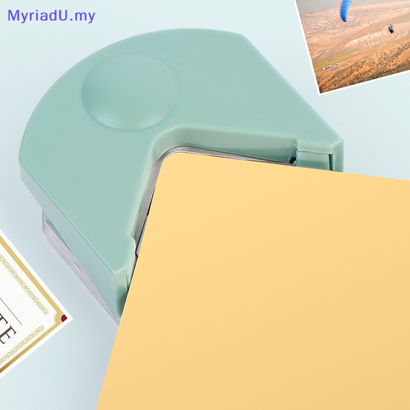 MyriadU Mini Portable Corner Rounder Paper Trimmer DIY Paper Card Photo Cutg Supplies . Shopee