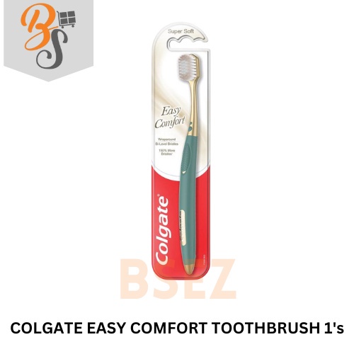 Colgate Easy Comfort Toothbrush 1s Normal Charcoal Shopee Malaysia