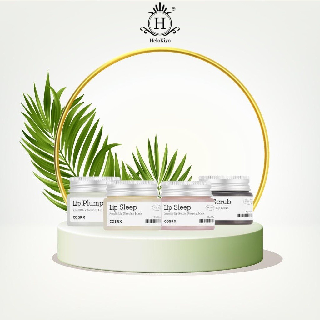 Cosrx Full Fit Honey Sugar Lip Scrub / Propolis / Ceramide Lip Butter ...