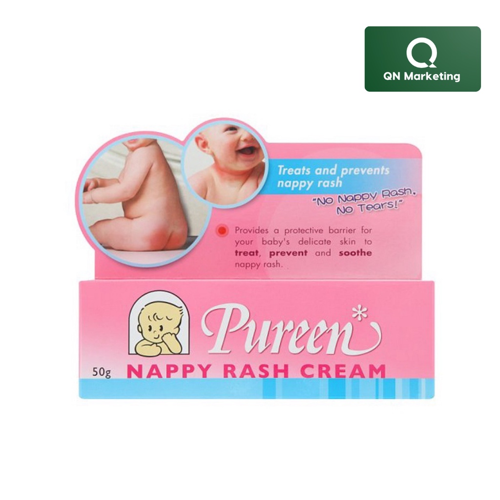 Pureen Nappy Rash Cream 50g | Shopee Malaysia