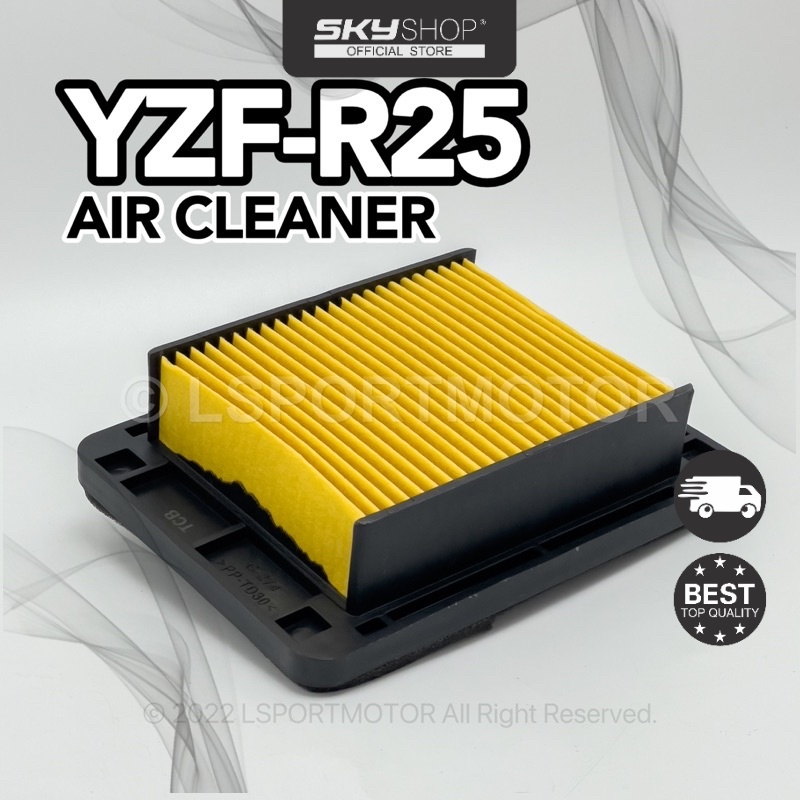 YAMAHA R25 AIR CLEANER AIR FILTER (STANDARD) YZFR25 YZF R25 (S ...