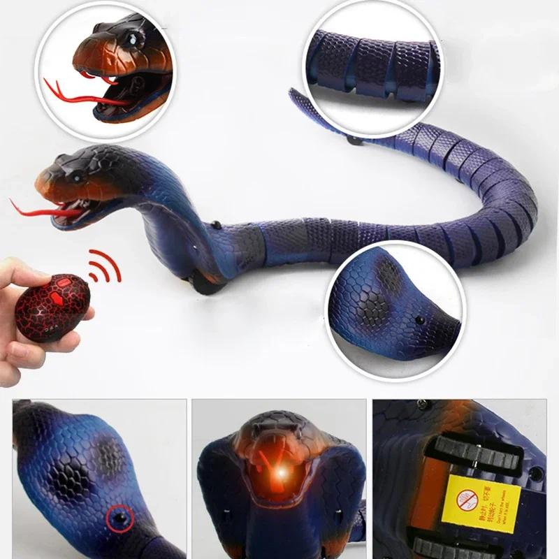 Novelty Gag Toy Boys Kids Children Practical Jokes Rc Snake Remote ...
