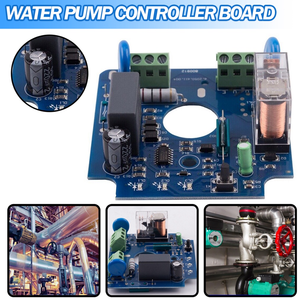 AC220V240V Water Pump Controller Circuit Board Automatic Pressure