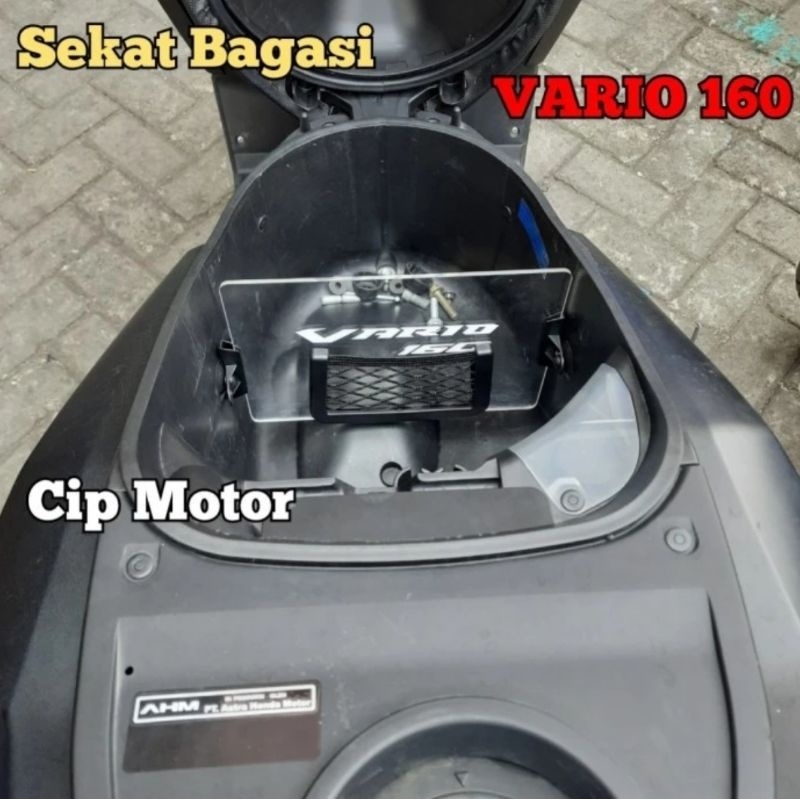 Vario160 Luggage Divider Honda Vario160 Seat Luggage Separator Shopee