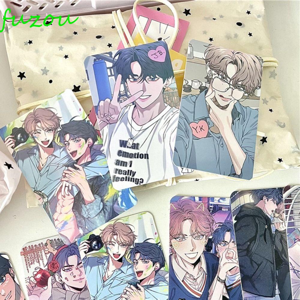 FUZOU Lee Joobin Anime Card, Korean BL Manwha Sketch Anime Sketch Anime ...