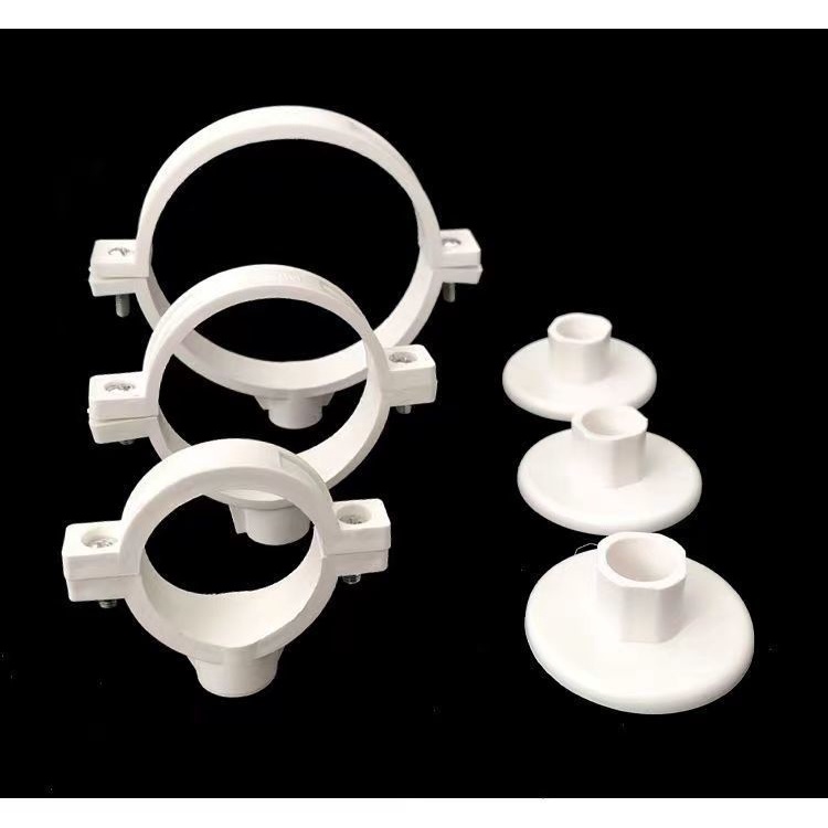 PVC Drain Pipe Fixed Clamp 110/160mm Sewer Plastic Wall Card Hanging ...