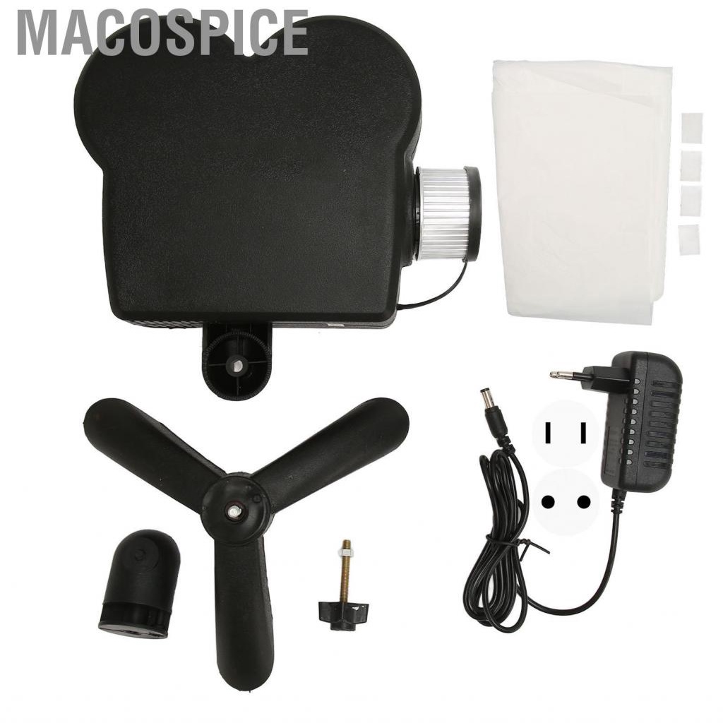 Macospice Halloween Projector Scary Window Projection Light with Stand