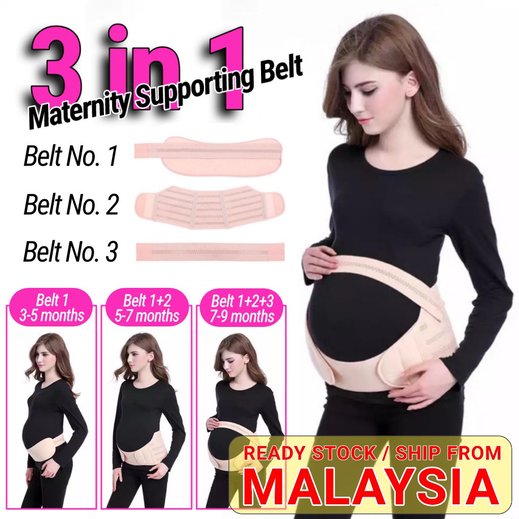 Back Support Belly Pregnant Support Belt 3 in 1 Maternity Supporting