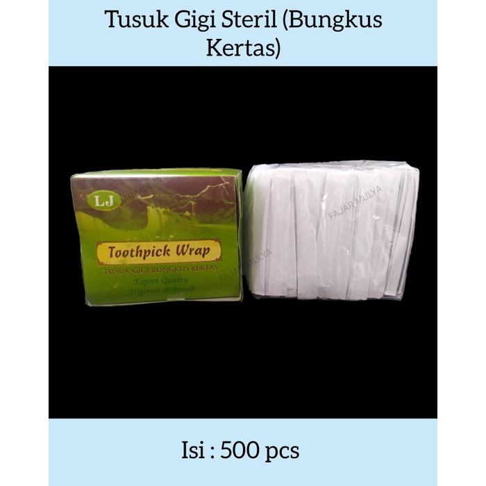 Paper Sterile Toothpicks/@500 pcs | Shopee Malaysia