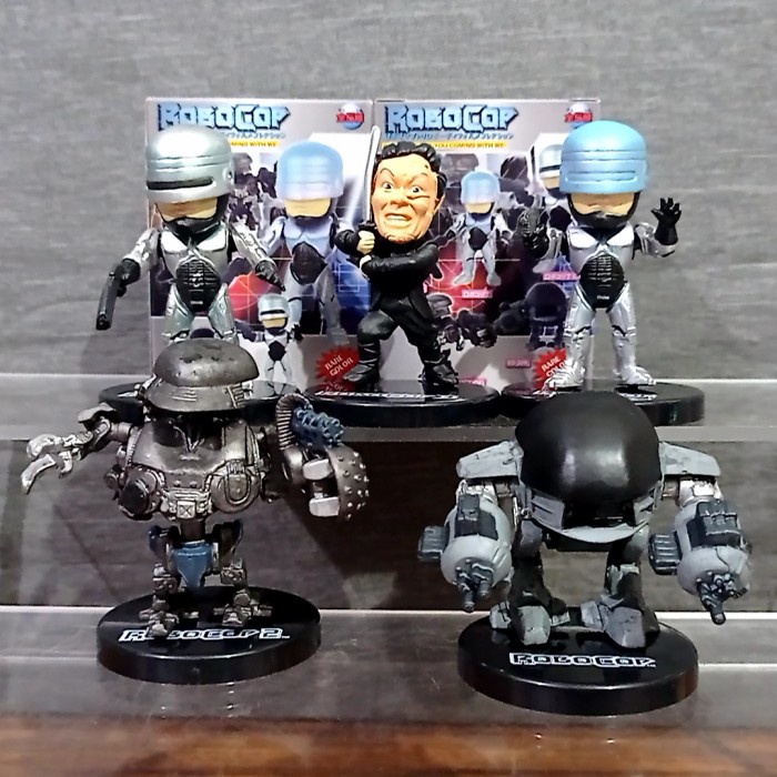 Anime Robocop Set of 5 Miniature Dashboard Displays Collection | Shopee ...