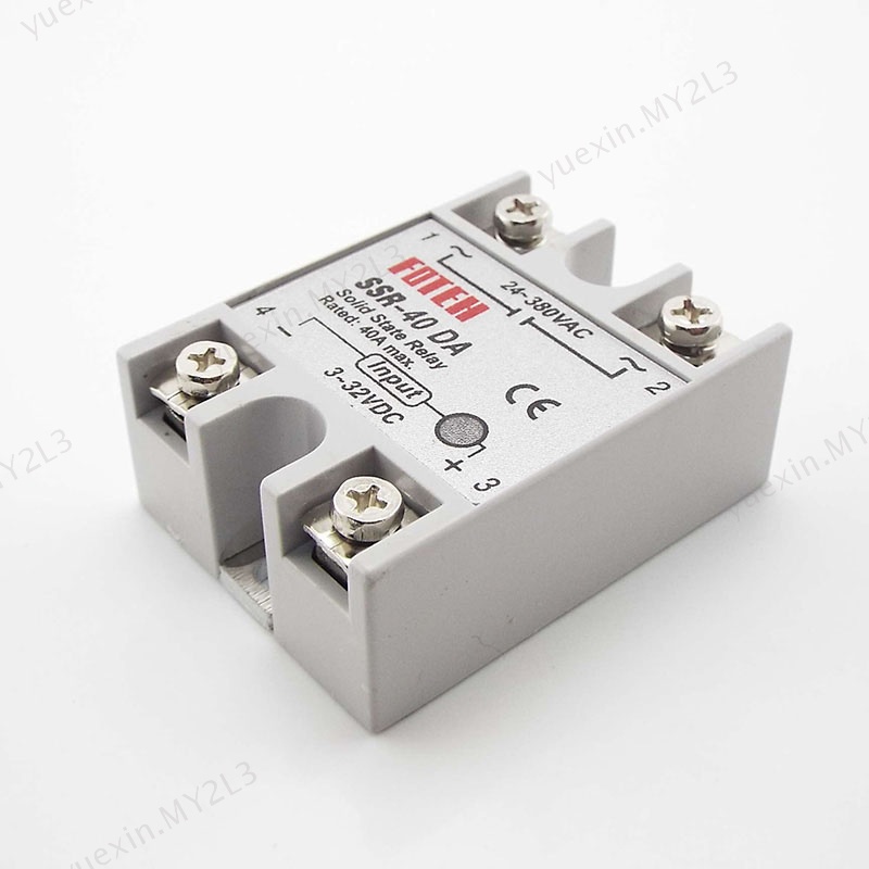 Power Supply Relays SSR40DA 40A Solid State Relay Module DC 4V32V