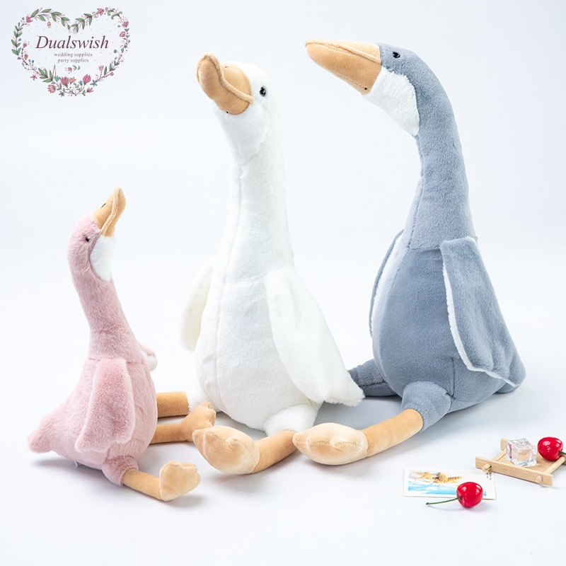 30cm Big white duck plushie funny soft toy goose plush toys doll ...