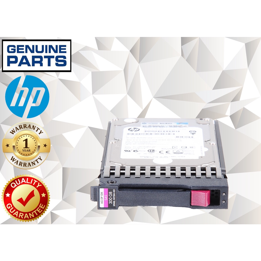 HP 300GB 10K SAS 2.5" HDD (507284-001 / 507127-B21) | Shopee Malaysia