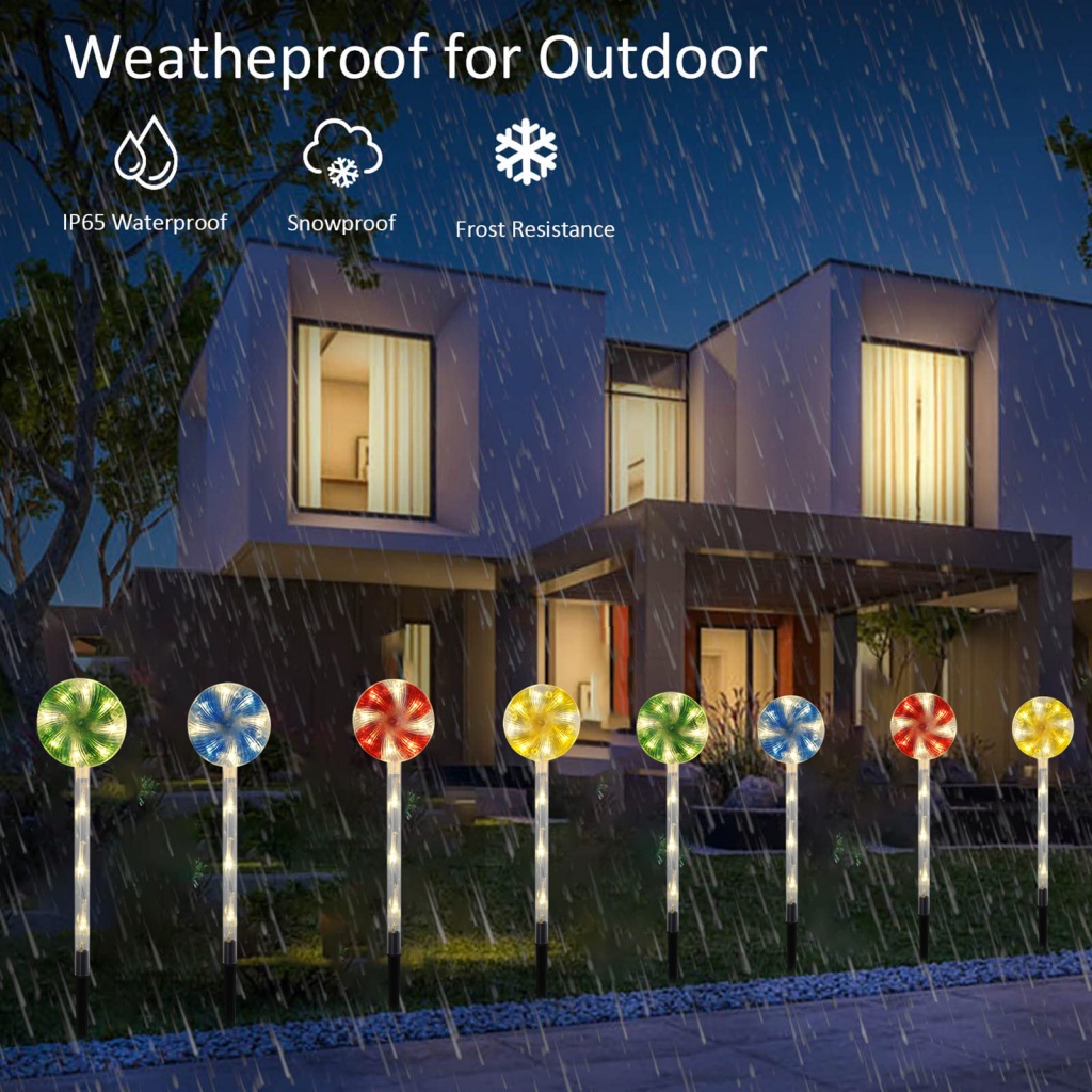 salzburgstore.tw Warm White Christmas Lights Festive Path Lights