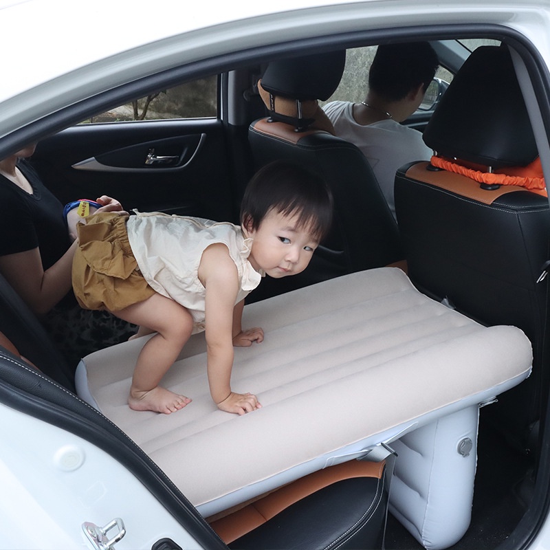 Car Seat Back Seat Travel Bed Inflatable Travel Bed For Cars, SUVs