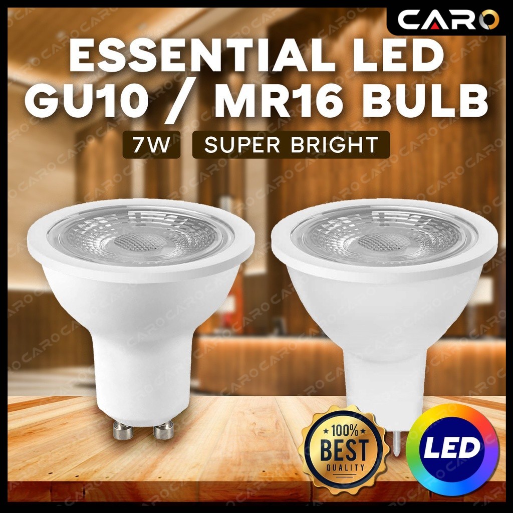 LED GU10 GU5.3 MR16 7W High Quality Holder Light Bulb Lamp Mentol (Warm ...