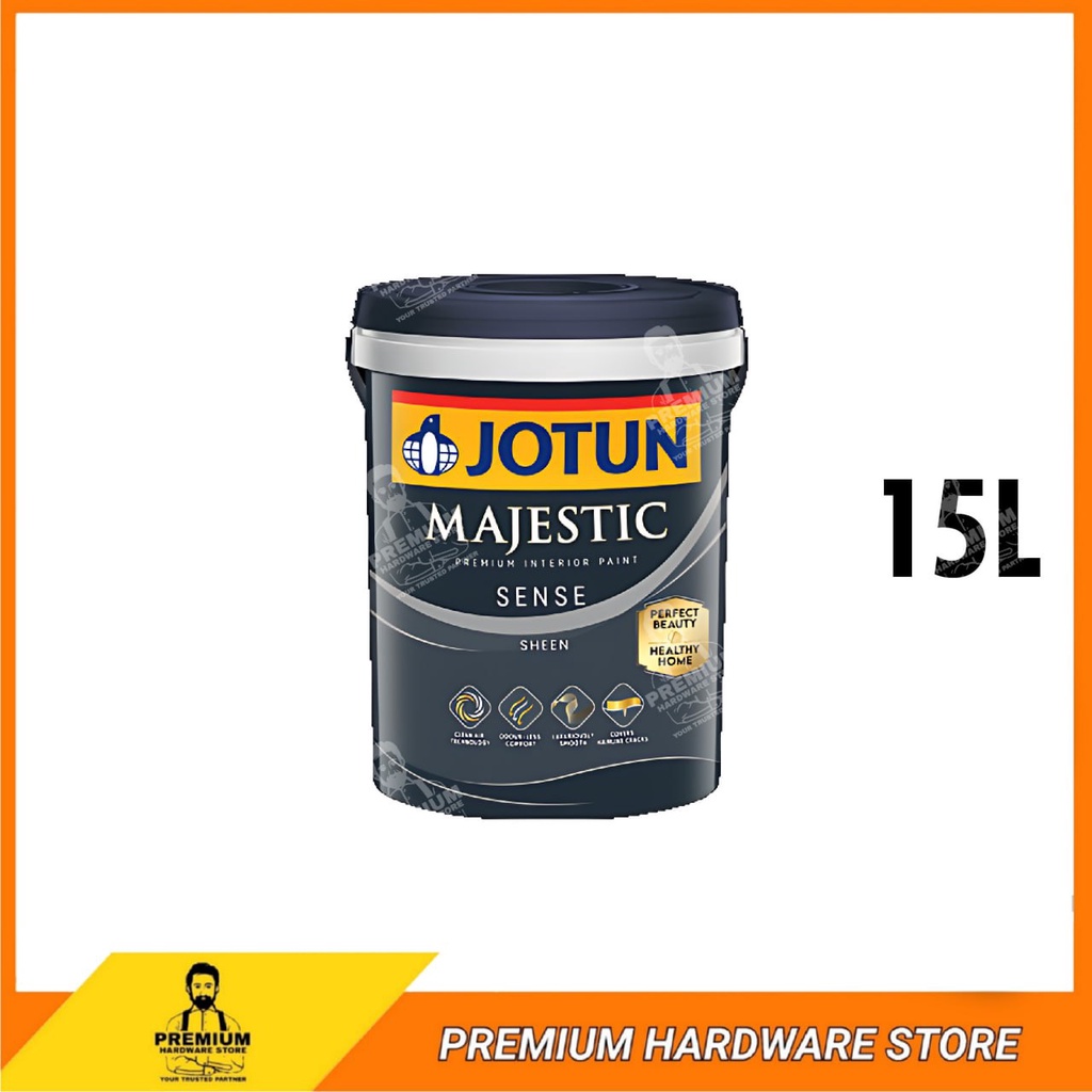 JOTUN Majestic Sense (Sheen) 15L Premium Interior Anti Fungal Fungus