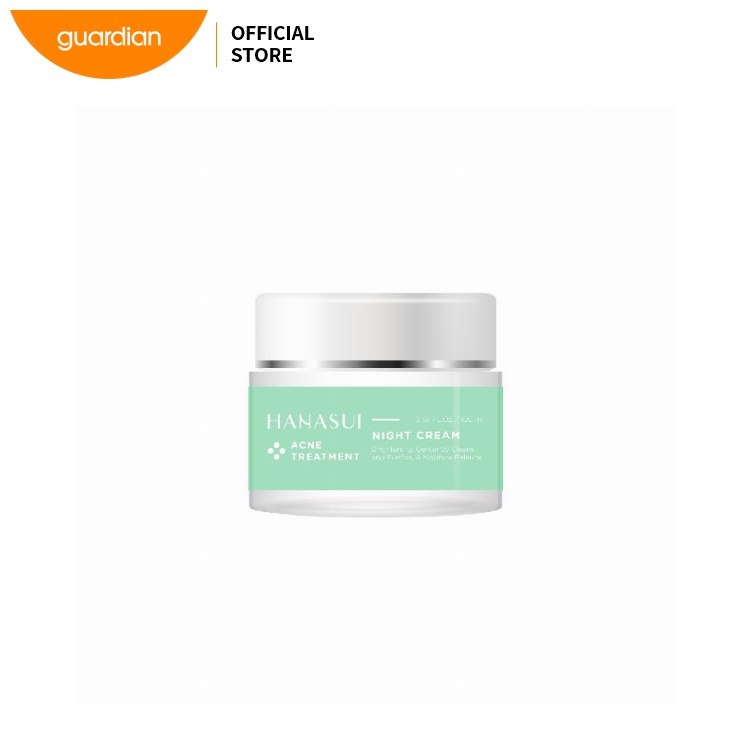 Hanasui Acne Treatment Night Cream 15g Shopee Malaysia