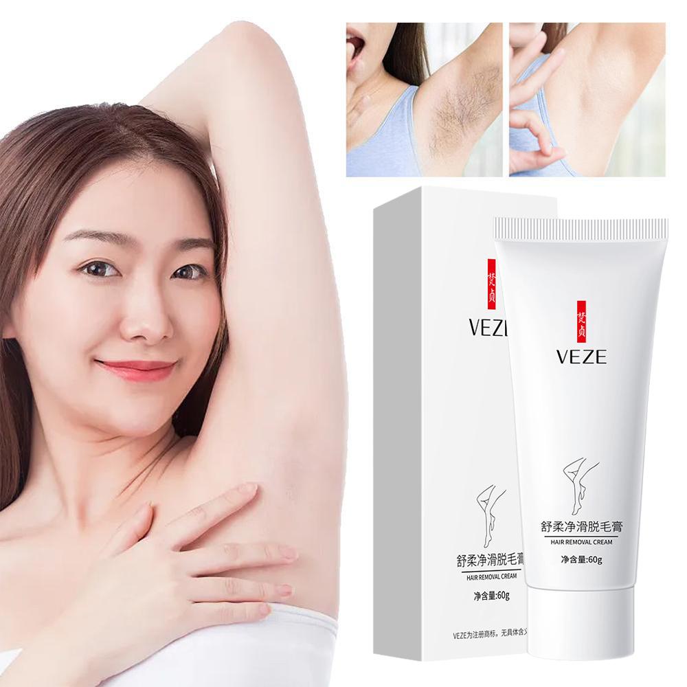 VEZE Body Hair Removal Cream Painless For Men And Women Hand Leg Hair