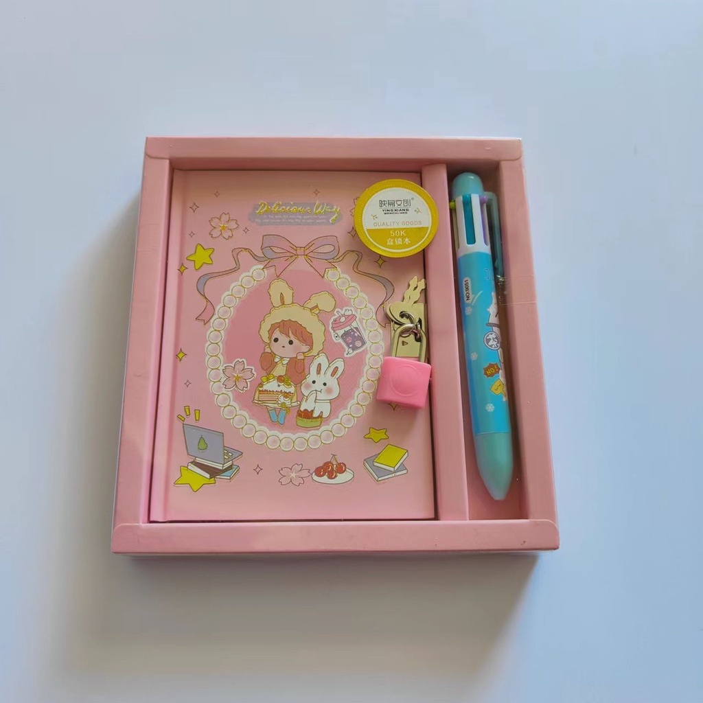 Lock Book School Elementary School Students Diary Highvalue Gift