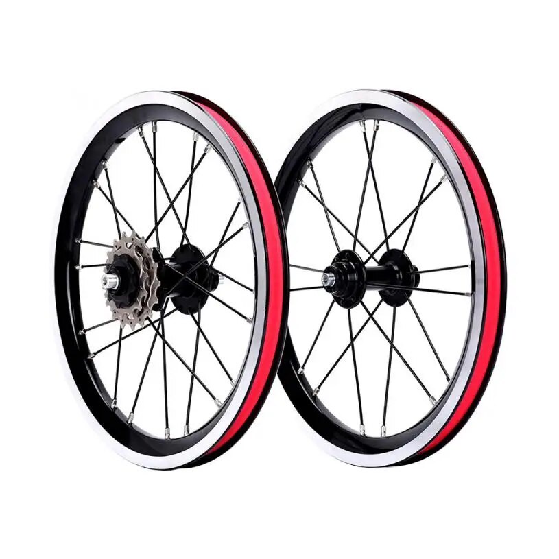 Litepro 14 16Inch Single External 3 Speed Bicycle Wheelset Disc V Brake ...