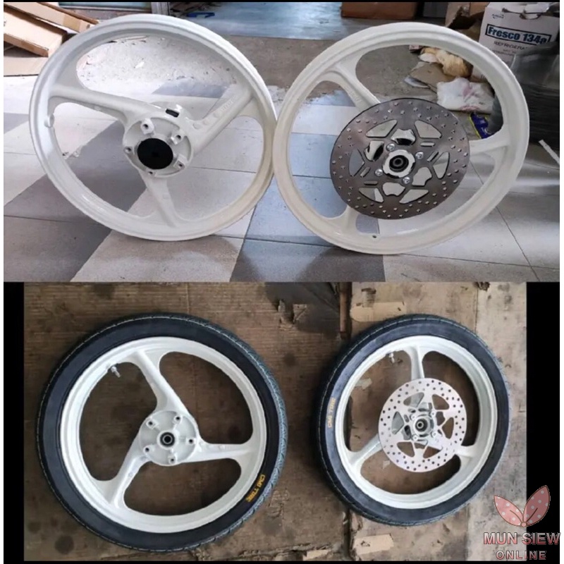 SPORT RIM COMBO SET 3 BATANG Y15/RS150/RSX FREE DISC | Shopee Malaysia