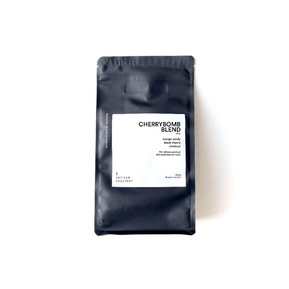 Artisan Roastery CherryBomb 200g Coffee Bean 100 Arabica Espresso