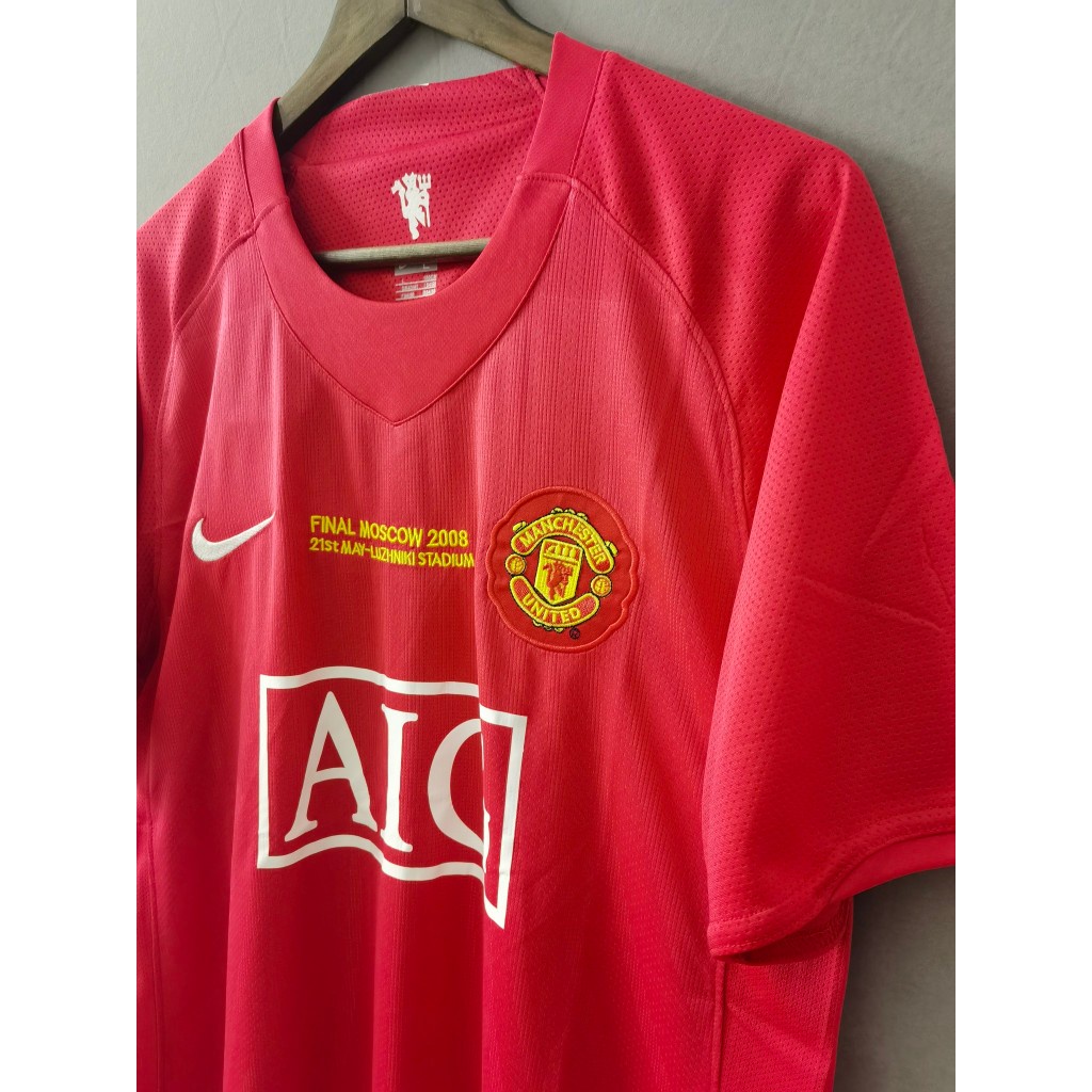 UCL 0708 MU RONALDO ROONEY Highgrade material reproduction football T