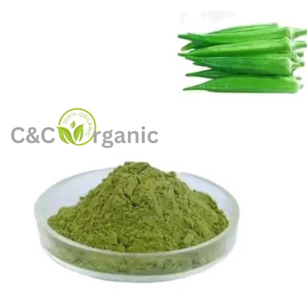Okra Powder Organic 1kg WHOLESALES BORONG 批发 Pure Lady Finger Powder ...