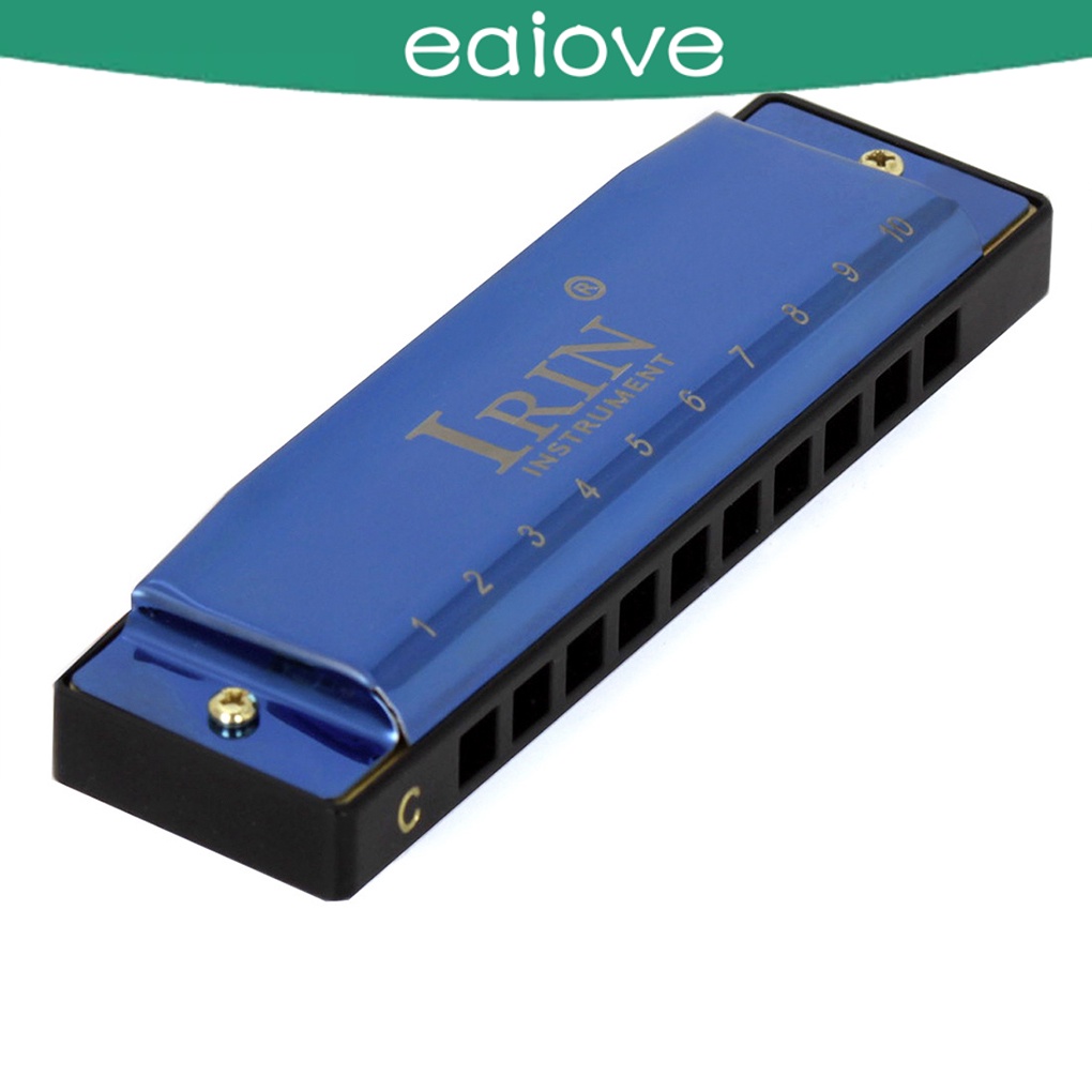 Harmonicas 10 Holes 20 Tone Rock Folk Musical Music Swan Mouth