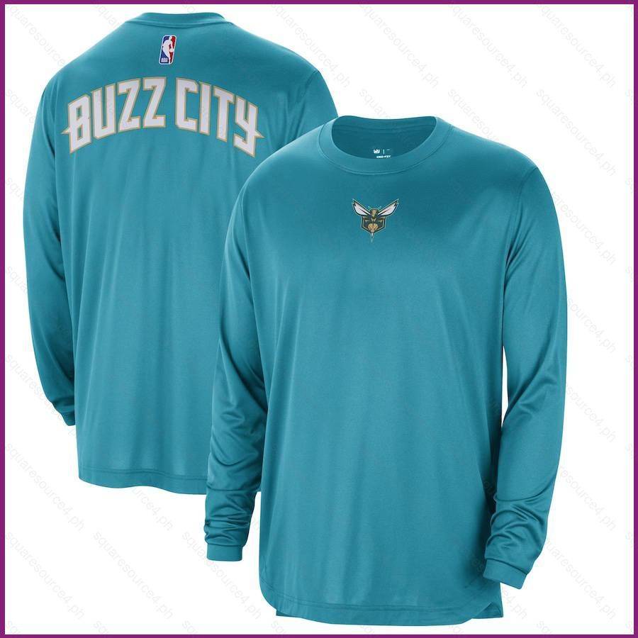 YX 2023-2024 NBA Charlotte Hornets Jersey Pregame Warmup Shooting Long ...