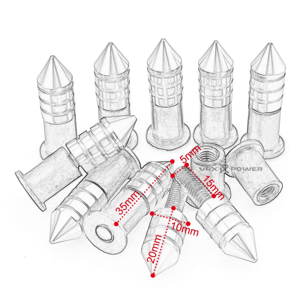 For YAMAHA R15m R15v4 R15v3 Motorcycle Windshield Spike Bolts Screw Kit ...