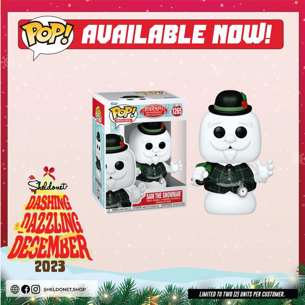 Funko Pop! Movies: Rudolph - Sam the Snowman | Shopee Malaysia