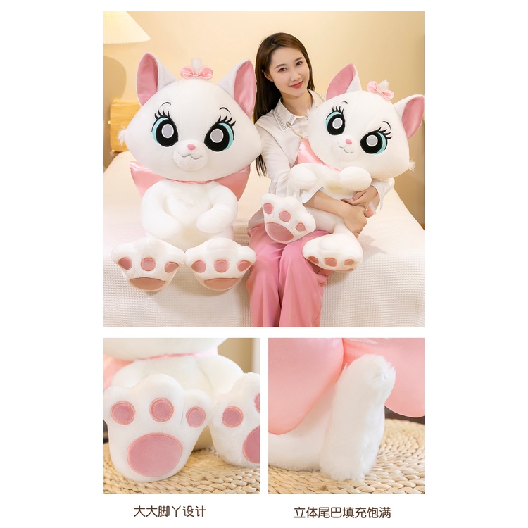 Cute Mary Cat Doll Cat Plush Toy Girl Children Accompany Sleeping ...