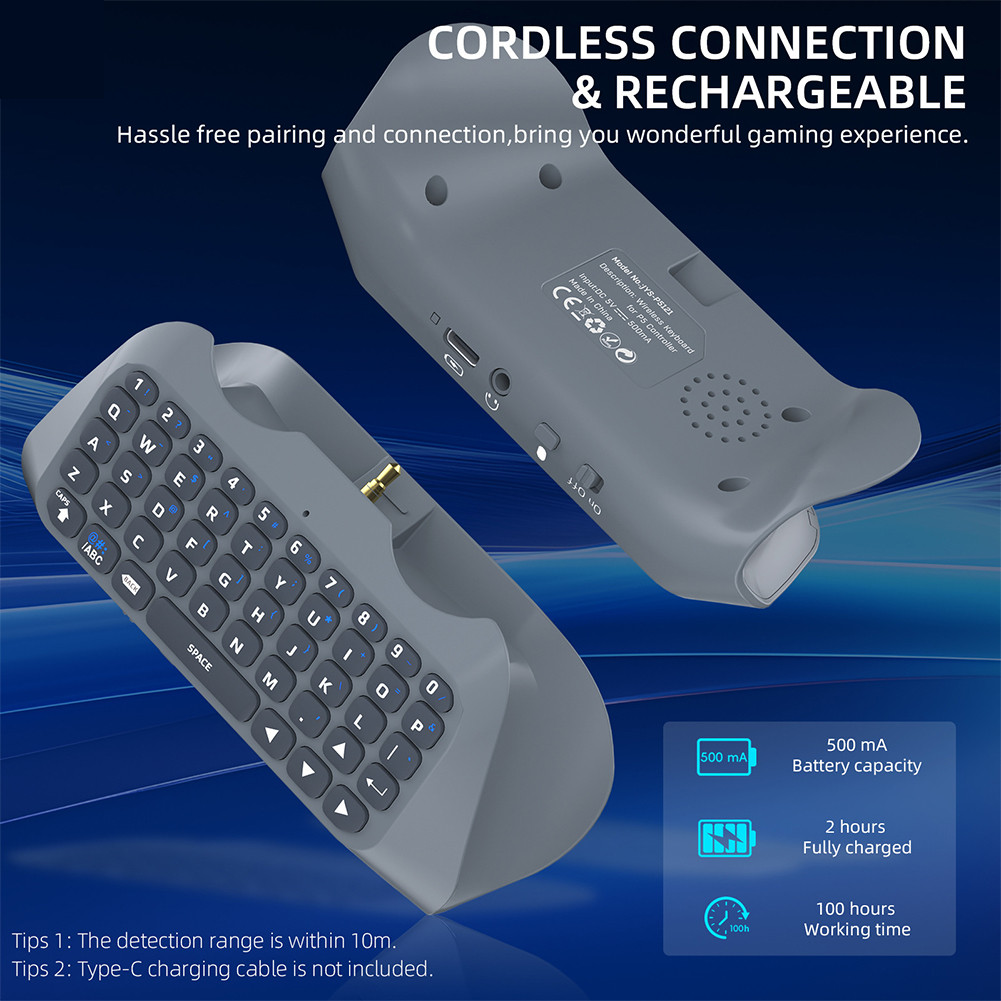 Wireless Keyboard Controller Bluetooth-Compatible 3.0 Wireless Gaming ...