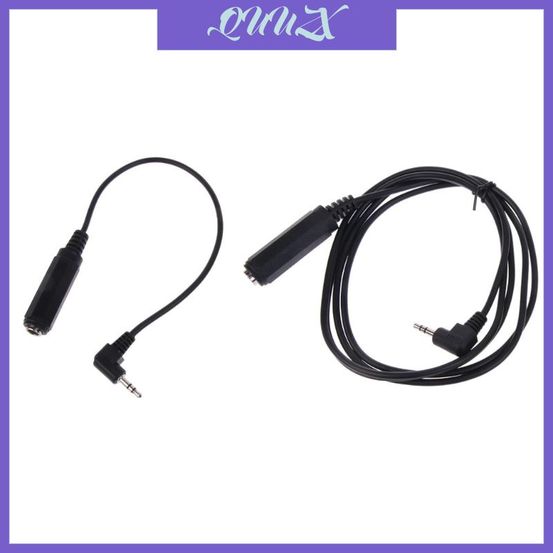 QUU Right Angle Cable 3 5mm Male to 6 35mm Female StereoAudio Extension