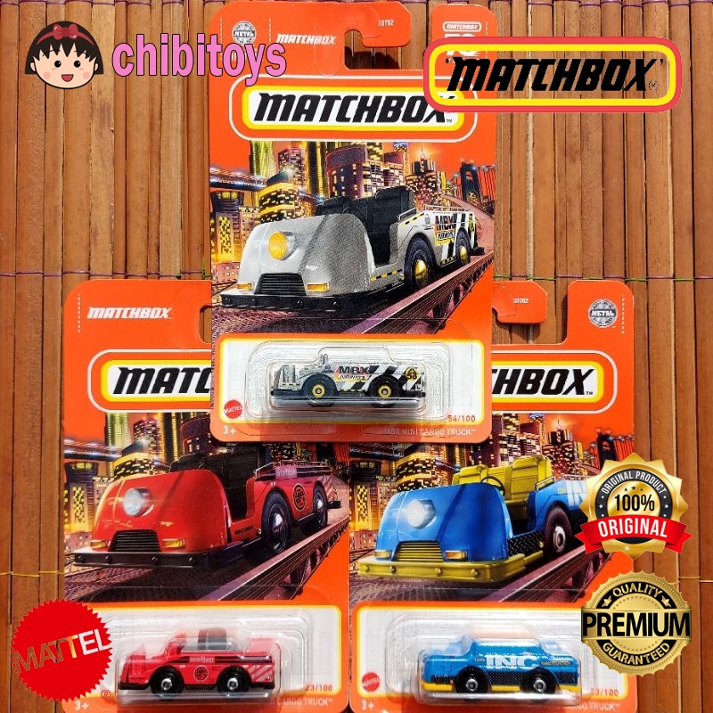 2021 Matchbox Power Grabs #23 MBX Mini Cargo Truck™ RED | MELTON | FSB