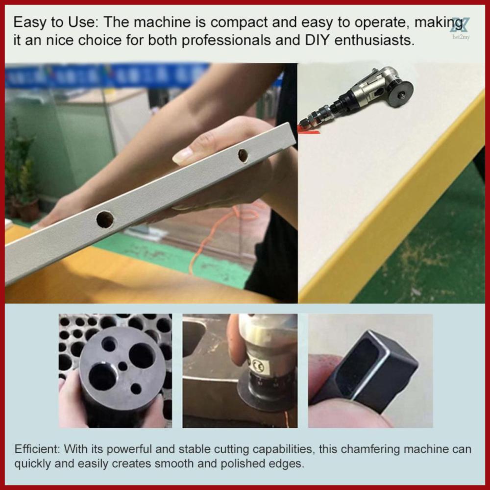 Carpenter Chamfering Tool Portable Handheld Grinder Metal Wood Acrylic