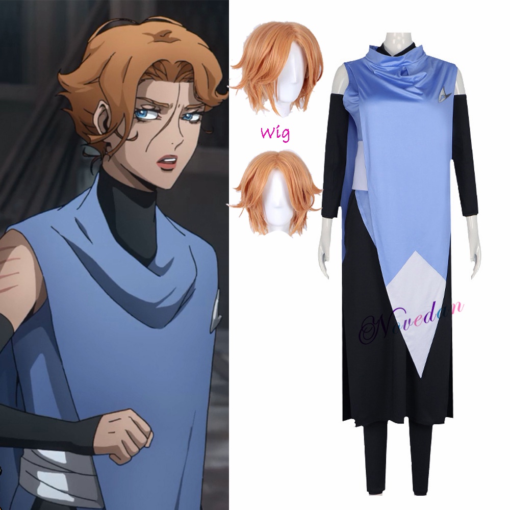 Castlevania Cosplay Sypha Belnades Cosplay Costume Dress Adult Top ...