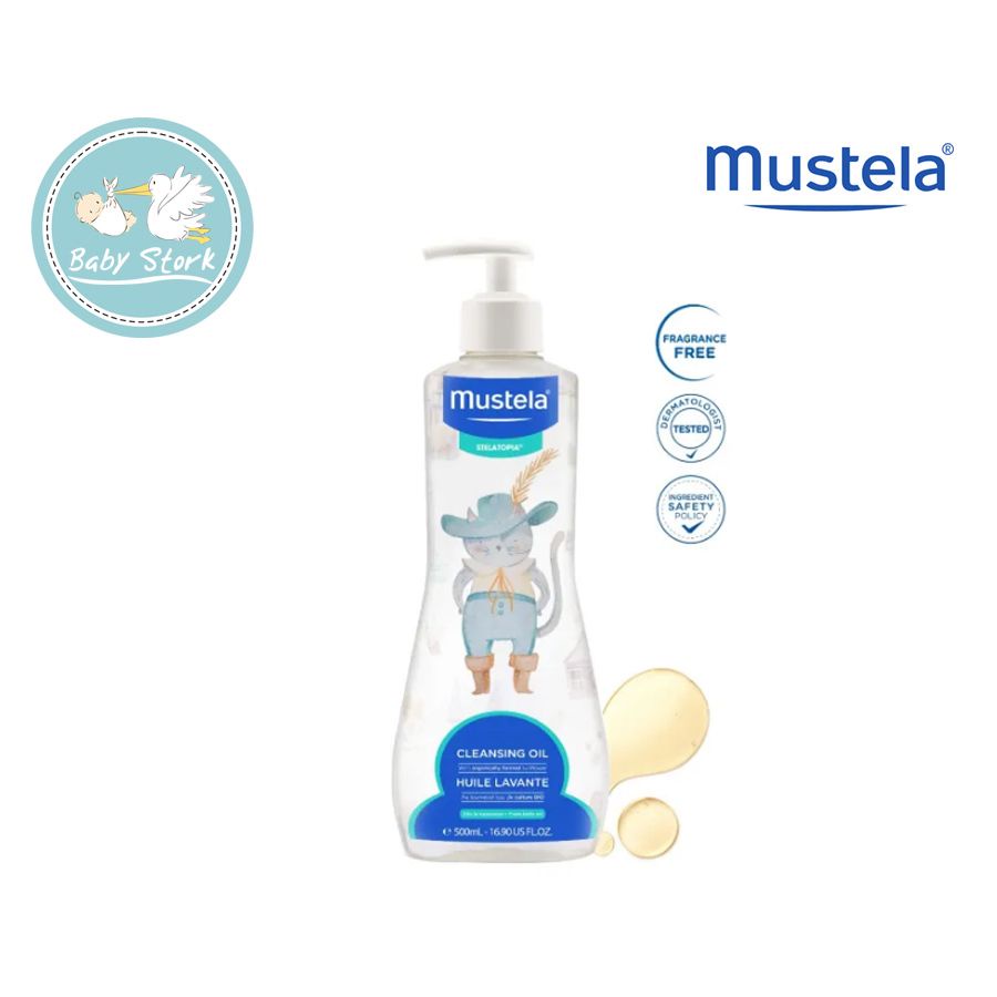 Mustela Stelatopia Cleansing Oil Ml Shopee Malaysia