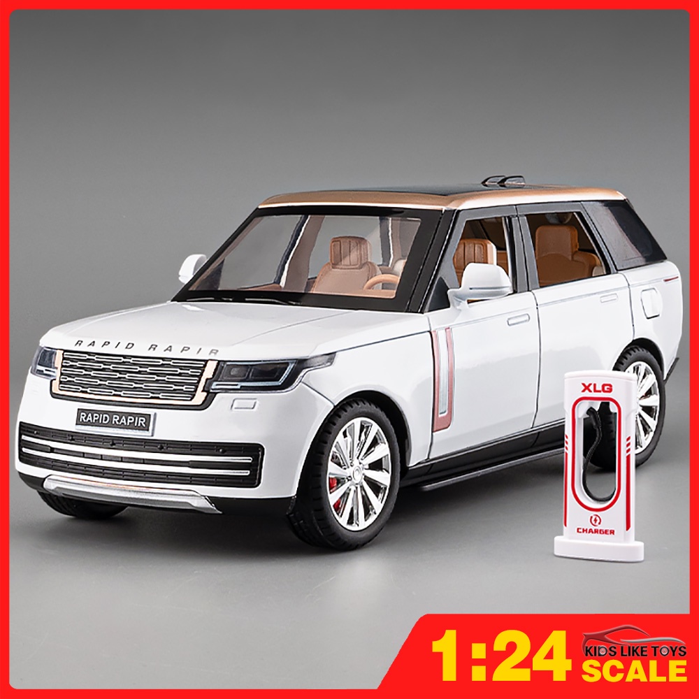 KLT 1:24 Range Rover SUV Metal Alloy Toys Car Model Diecast Vehicle For ...