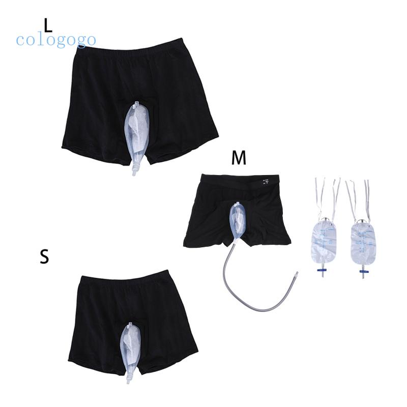 COLO Urine Bag Reusable Male Urinal Bag Silicone Urine Funnel Pee