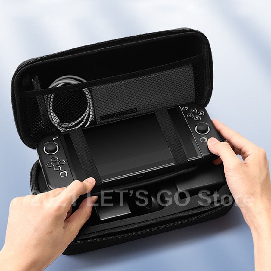 New Nintend Switch / OLED Hard Shell Storage Bag Portable Case Large ...