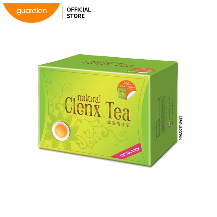 NH Detoxlim Natural Clenx Tea (50's x 2) [Free 20's Total 120 Sachets ...