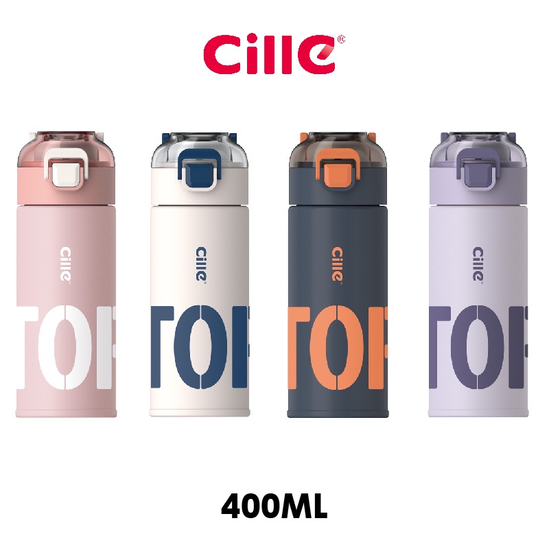 Cille Leisure Travel Style 316SS Stainless Steel Vacuum Flask Thermoses ...