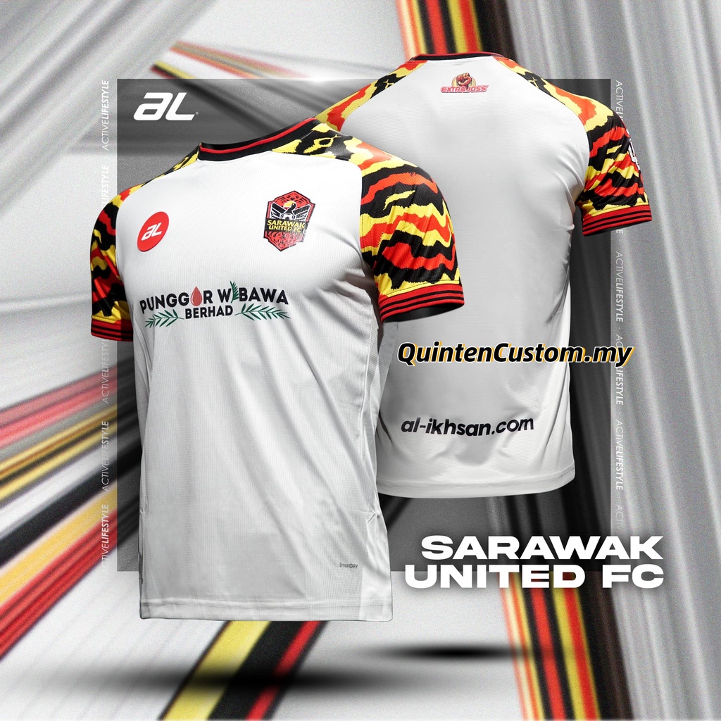 Football Jersey Sarawak United FC Third Player Edition Malaysia M3 ...