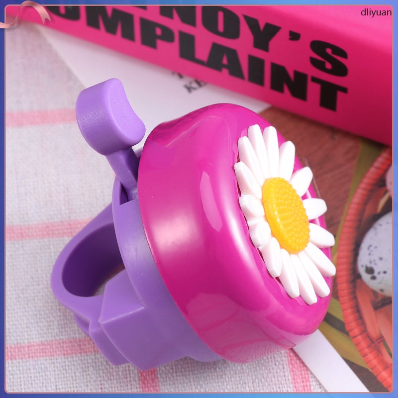 Handle Bar Bell Sunflower Style Bike Horns Greenery Decor Bells Adults