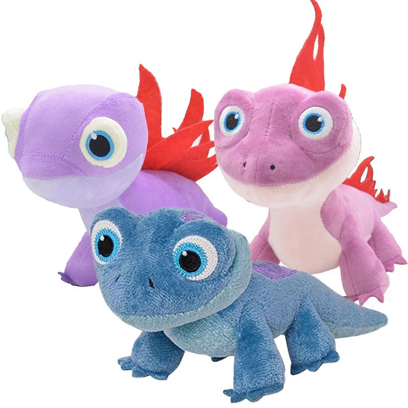 Disney Frozen 2 Princess New Character Fire Spirit Blue Lizard Plush 