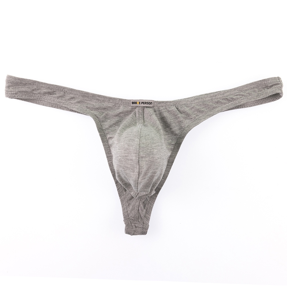 BRAVE PERSON Men's G-Strings and Thongs with Modal Fabric in Pure Color ...