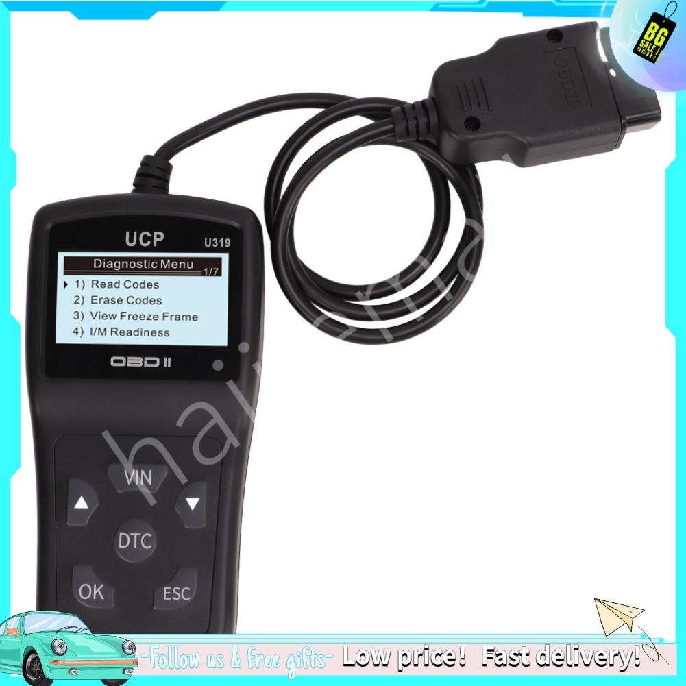 Haijiemall Handheld OBD2 Scanner Engine Code Reader Multifunctional